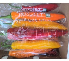 길쭉달달 바나나파프리카 - 3kg ( 18~23개내외 )